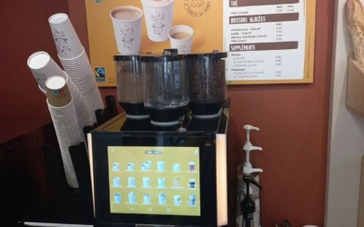 Boissons chaudes et jus d’orange